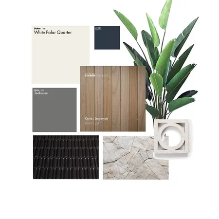 Monochrome Exterior Interior Design Mood Board by Keane and Co Interiors on Style Sourcebook