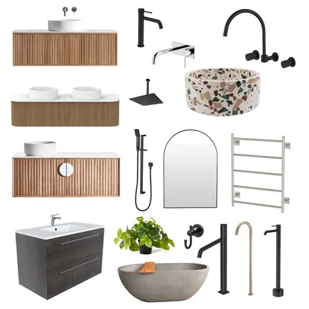 Bathroom Interior Design Mood Board by Brenda Malcolm on Style Sourcebook