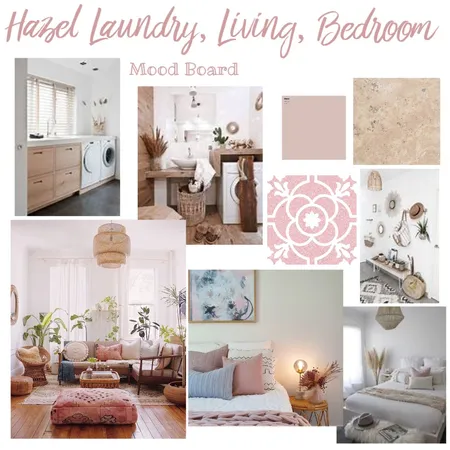 Hazel Living Laundry Bedroom Interior Design Mood Board by may.carter@hotmail.com