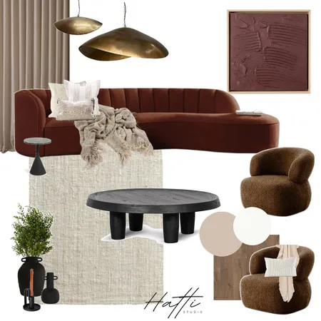 Japandi Lux Interior Design Mood Board by Hatti Interiors on Style Sourcebook