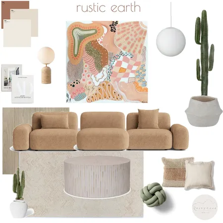 Rustic Earth Interior Design Mood Board by Rocky Cove Interiors on Style Sourcebook