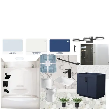 Bath Sample Board Interior Design Mood Board by AdesolaM on Style Sourcebook
