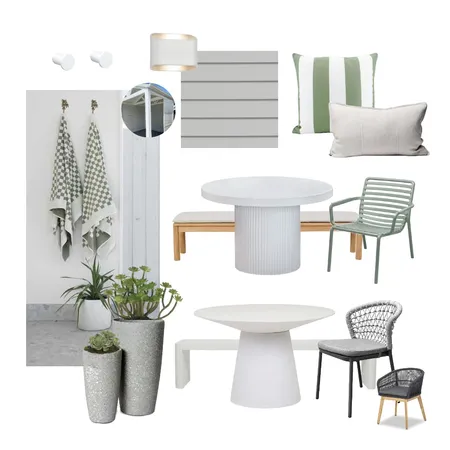 Pool House Interior Design Mood Board by alyce on Style Sourcebook