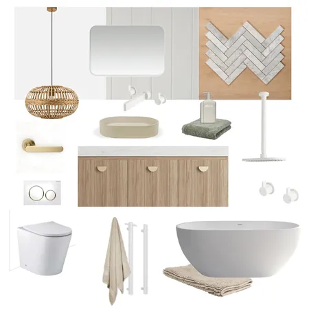 Classic Coastal Interior Design Mood Board by Blueprint Interior Design on Style Sourcebook