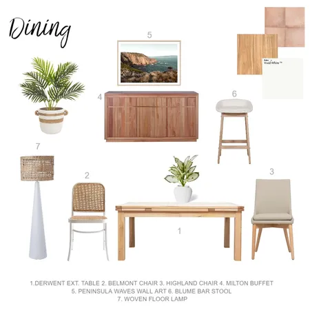 Dining - Vicki Lont by Isa Interior Design Mood Board by Oz Design Furniture on Style Sourcebook