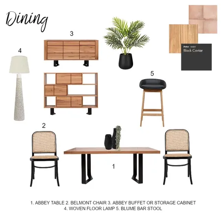 Dining 2 - Vicki Lont by Isa Interior Design Mood Board by Oz Design Furniture on Style Sourcebook