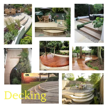 Andrea & Graham's Backyard: Decking ideas Interior Design Mood Board by Atelier Cecilia Martin on Style Sourcebook
