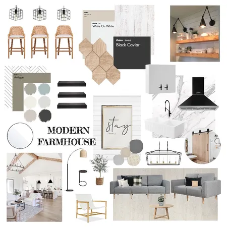 Modern Farmhouse FINAL Interior Design Mood Board by AlexaWhitehurst on Style Sourcebook