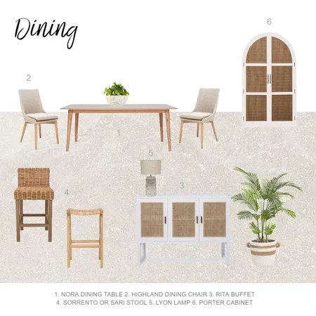 Dining 3 - Ann Alexander by Isa Interior Design Mood Board by Oz Design Furniture