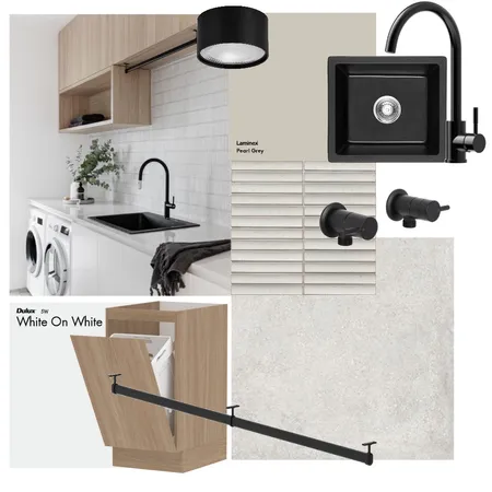 Japandi Laundry Interior Design Mood Board by Formery | Architect & Interior Designer Melbourne on Style Sourcebook