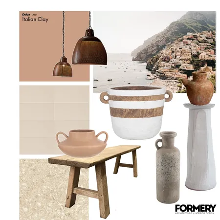 The Amalfi Moodboard Interior Design Mood Board by Formery | Architect & Interior Designer Melbourne on Style Sourcebook
