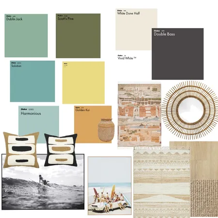 NN Surf shack  art Interior Design Mood Board by jademmaa on Style Sourcebook