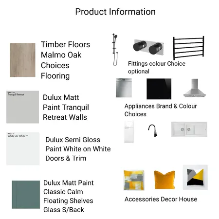 Interior Product information Interior Design Mood Board by Paless Homes on Style Sourcebook