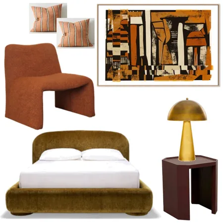 Bed 2 Interior Design Mood Board by Bianco Studio on Style Sourcebook