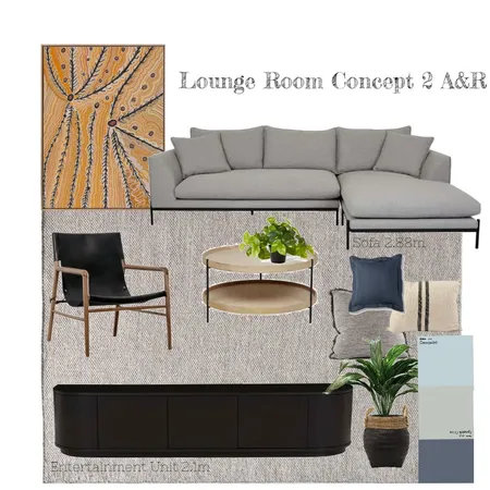 A&R Lounge Room 2 Interior Design Mood Board by Lisa Crema Interiors and Styling on Style Sourcebook