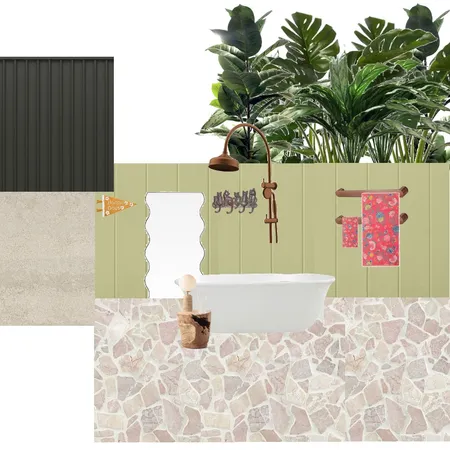 bathroom hippie Interior Design Mood Board by emmasherlock on Style Sourcebook