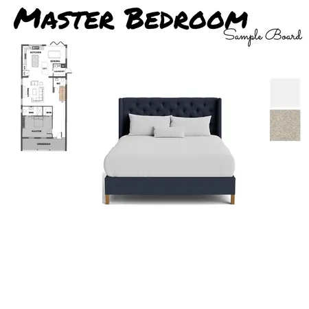 Master Bedroom Sample Board Interior Design Mood Board by Louise Kempson on Style Sourcebook