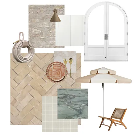 Mediterranean Pool Interior Design Mood Board by The Sanctuary Interior Design on Style Sourcebook