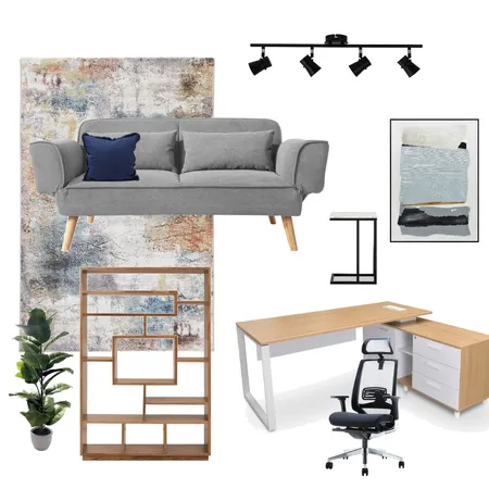 Study Interior Design Mood Board by Hana on Style Sourcebook