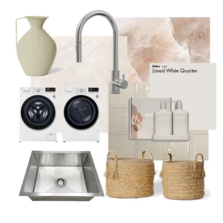 Neutral Laundry Inspiration 2024 Interior Design Interior Design Mood Board by Everhard Industries on Style Sourcebook