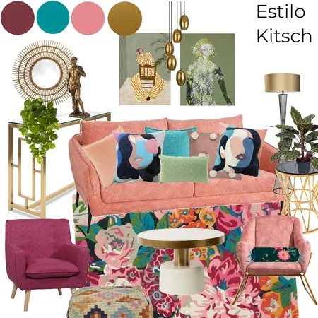 Estilo Kitsch Interior Design Mood Board by natyroberto on Style Sourcebook