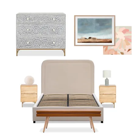 Emily Smeed - Bedroom 1 Interior Design Mood Board by Brisbane Lounge Lovers on Style Sourcebook
