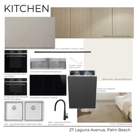 27 Laguna Avenue - Kitchen (Light) Interior Design Mood Board by Kathle         Study     en Holland on Style Sourcebook