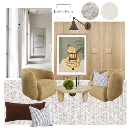 Modern Farmhouse Leisure Room Interior Design Mood Board by K A N L A    P E R L A on Style Sourcebook