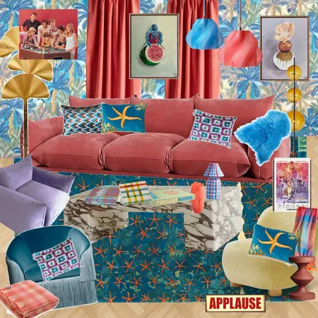 Cinema Vintage Interior Design Mood Board by dl2407 on Style Sourcebook