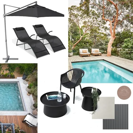 POOL AREA Interior Design Mood Board by Lainey Alexander Design Studio on Style Sourcebook