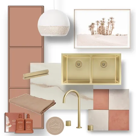 Spice Desert Kitchen Interior Design Mood Board by Rocky Cove Interiors on Style Sourcebook