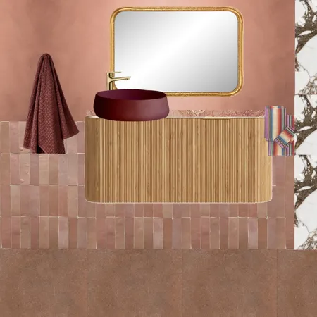Bath - Rust & Marble Interior Design Mood Board by dl2407 on Style Sourcebook