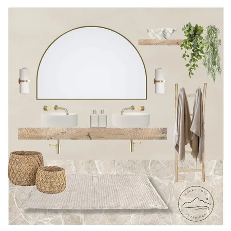 Minimalist Med bathroom Interior Design Mood Board by Rocky Cove Interiors on Style Sourcebook