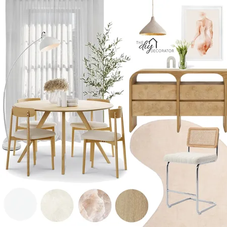 Modern dining Interior Design Mood Board by Thediydecorator on Style Sourcebook