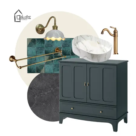 Bradbury bathroom Interior Design Mood Board by The Cottage Collector on Style Sourcebook