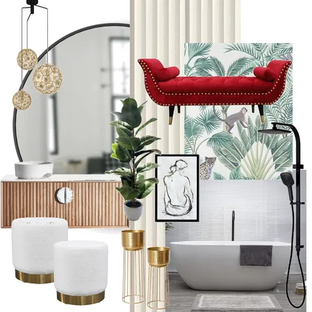Bamboo Lust- Bathroom Interior Design Mood Board by Designture on Style Sourcebook