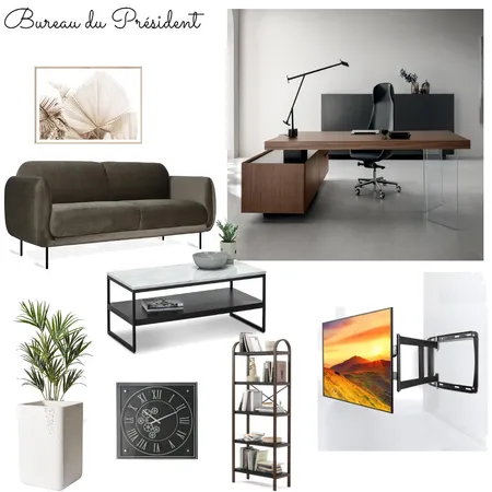 Bureau du Président Interior Design Mood Board by MaYaInteriorDesign on Style Sourcebook