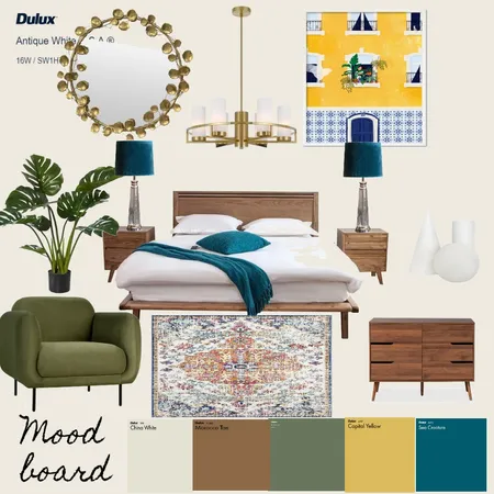 MID CENTURY  MODERN STYLE MOOD BOARD Interior Design Mood Board by dhawan.shweta2413@gmail.com on Style Sourcebook