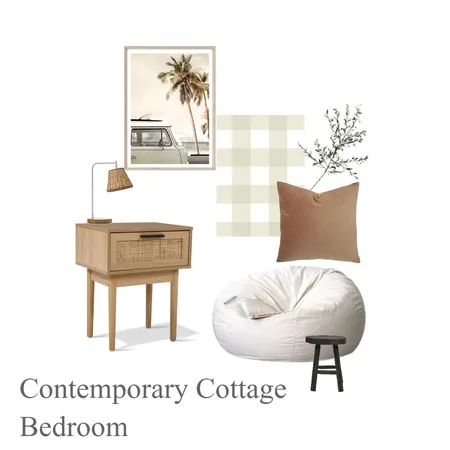 Contemporary Cottage Bedroom 3. Interior Design Mood Board by demimariedesigns on Style Sourcebook