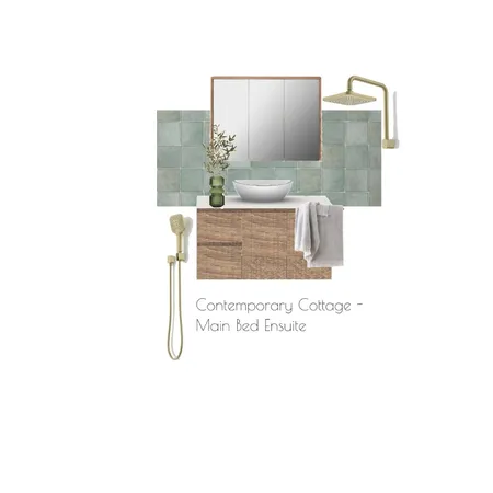 Contemporary Cottage - Main bed Ensuite Interior Design Mood Board by demimariedesigns on Style Sourcebook