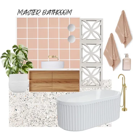 master bathroom Interior Design Mood Board by captain&queen