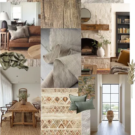 Modern Rustic Interior Design Mood Board by alex_brzuska on Style Sourcebook