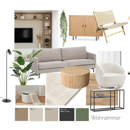 Wohnzimmer Scandi Variante III Interior Design Mood Board by RiederBeatrice on Style Sourcebook