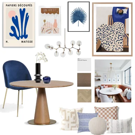 Dining Room Interior Design Mood Board by Morrissey Home Styling on Style Sourcebook