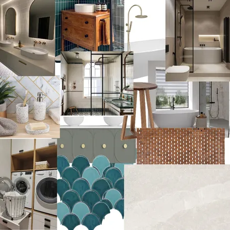 Bathroom Triq Il-Qortin Interior Design Mood Board by ClaireGP on Style Sourcebook