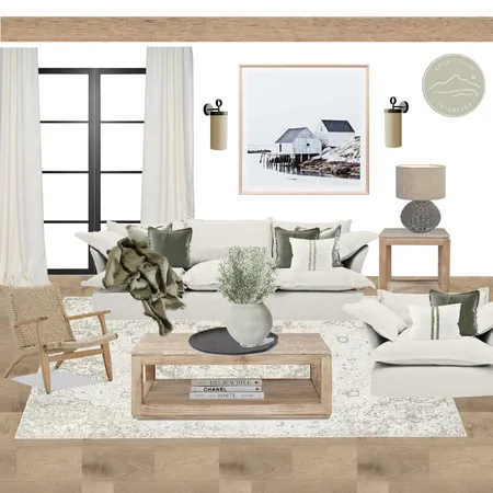 Transitional meets sophisticated coastal lounge Interior Design Mood Board by Rocky Cove Interiors on Style Sourcebook