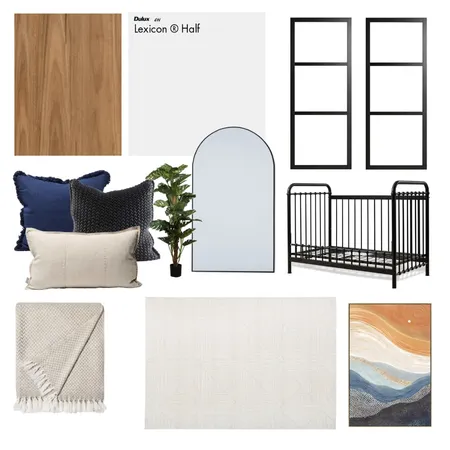 Modern Industrial Nursery Interior Design Mood Board by indi.rebelo on Style Sourcebook