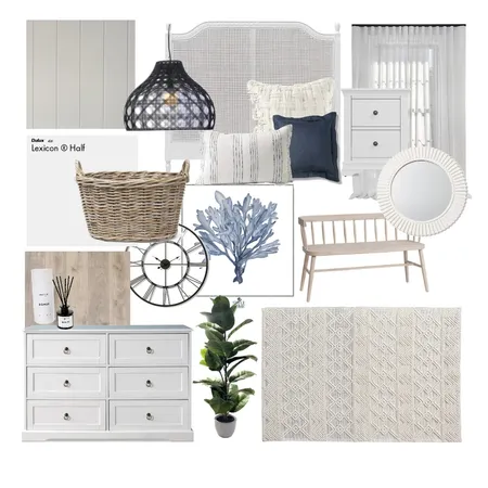 Hamptons Primary Interior Design Mood Board by indi.rebelo on Style Sourcebook