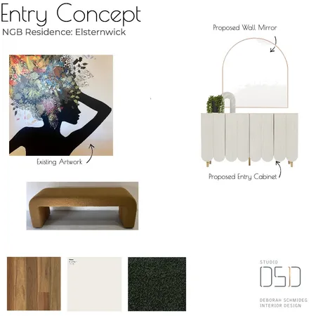 NGB Residence Entry Interior Design Mood Board by Debschmideg on Style Sourcebook