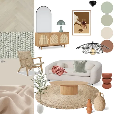 Modern Mediterranean - Living Room 3 Interior Design Mood Board by Studio 87 on Style Sourcebook